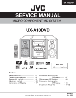 JVC UXA-10-Service-Manual